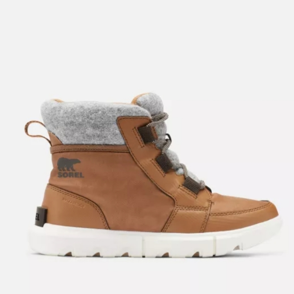 New Sorel WOMEN'S SOREL EXPLORER CARNIVAL FELT BOOT 8 w/ box